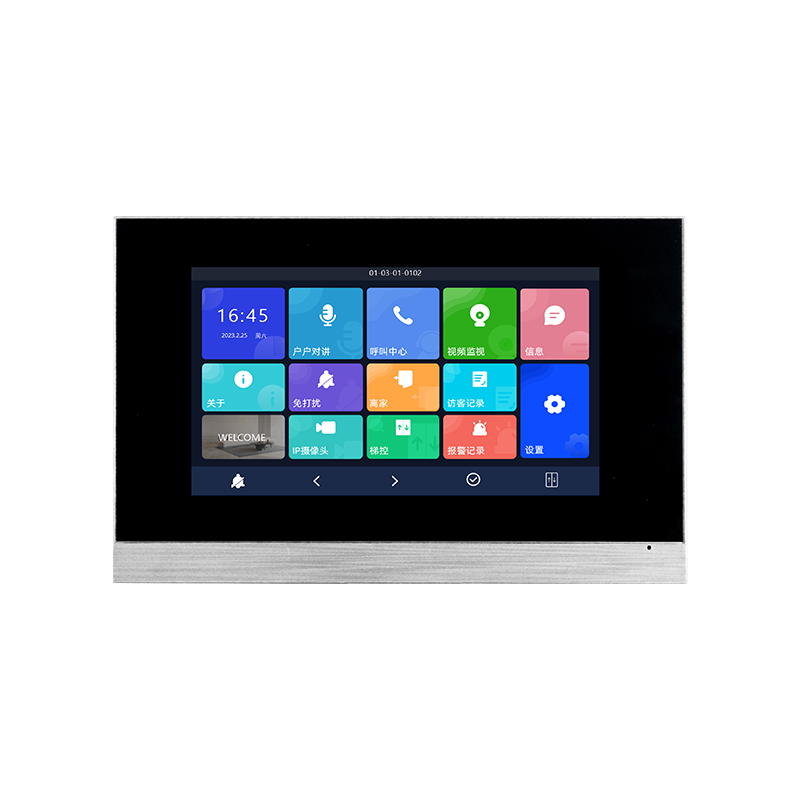 銅仁7寸觸屏數(shù)字室內(nèi)分機 型號