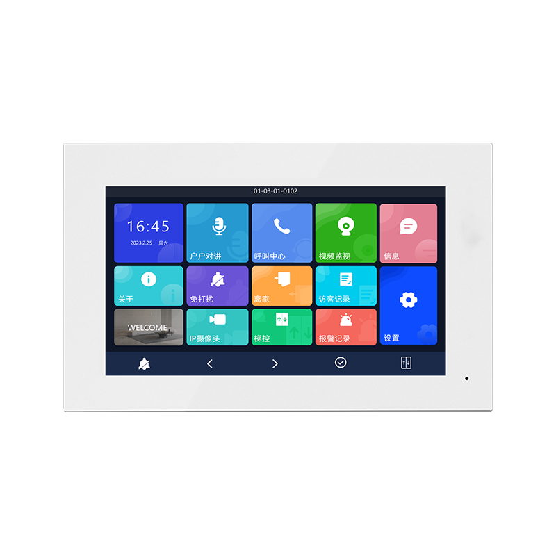 和田10寸觸屏數(shù)字室內(nèi)機(jī) 型號(hào)